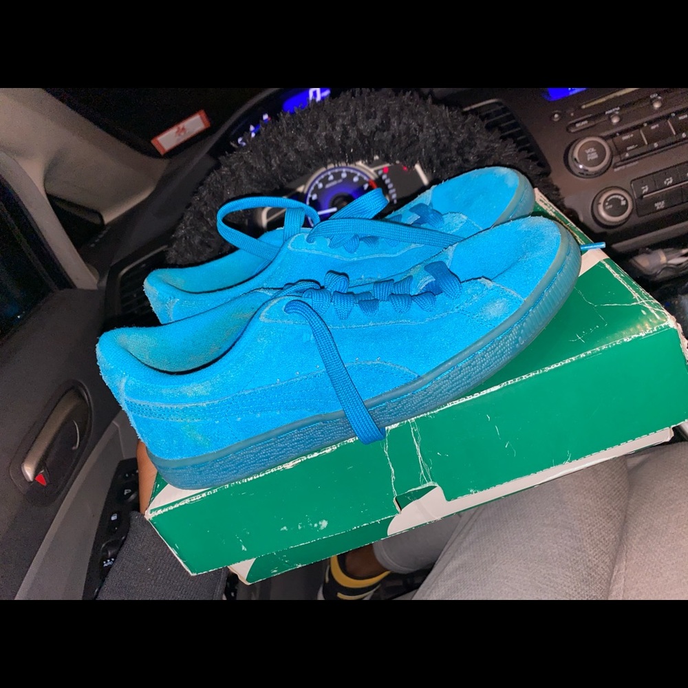 Suede Iced Fluo Jr